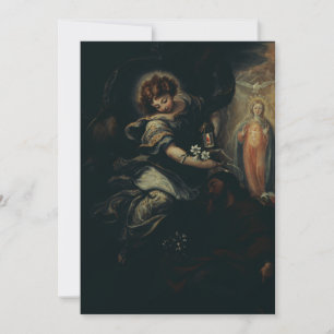 Der Traum des heiligen Joseph Dankeskarte