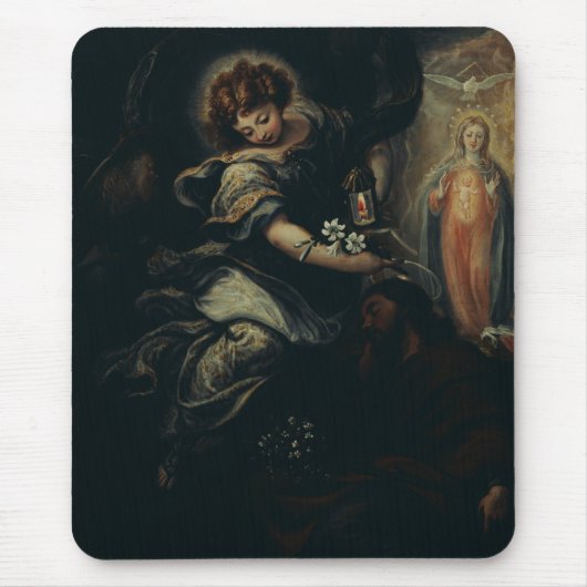 Der Traum des heiligen Joseph Mousepad (Vorne)
