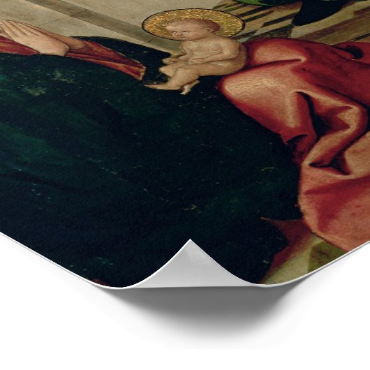 Der Traum des hl. Joseph, c.1535 Poster (Ecke)