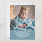 Der Traum des kleinen Prinzen - ein guter Vorschla Einladung (Vorderseite)