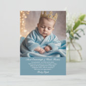 Der Traum des kleinen Prinzen - ein guter Vorschla Einladung (Stehend Vorderseite)