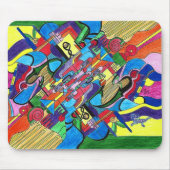 Der Traum des Künstlers Mousepad (Vorne)