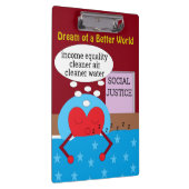 Der Traum einer besseren Welt Klemmbrett (Rechts)