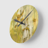 Der Traum einer Marionette des Mondes und der Runde Wanduhr (Winkel)