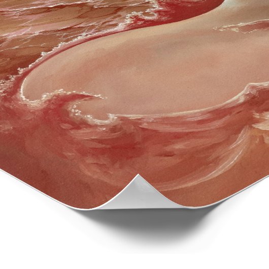 Der Traum eines Fischers Poster (Ecke)