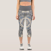 Der Traum eines Fraktals Capri Leggings (Vorderseite)