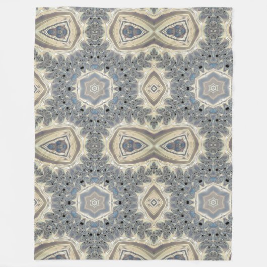 Der Traum eines Fraktals Fleecedecke (Vorderseite)