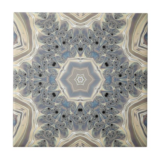 Der Traum eines Fraktals Fliese (Vorderseite)