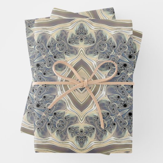Der Traum eines Fraktals Geschenkpapier Set (Beispiel)