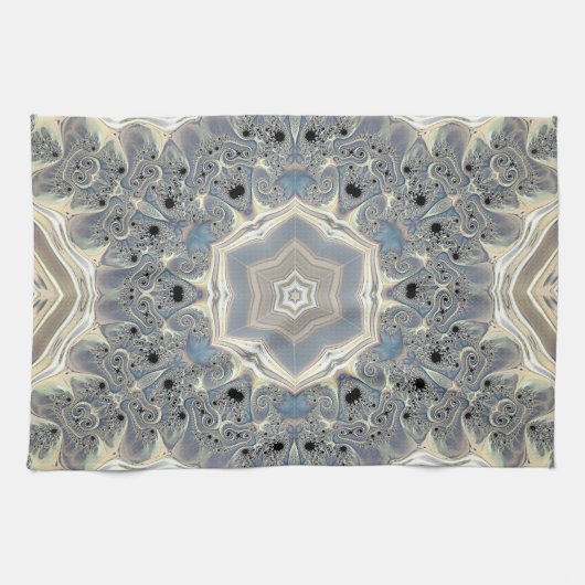 Der Traum eines Fraktals Geschirrtuch (Horizontal)