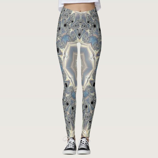 Der Traum eines Fraktals Leggings (Vorderseite)