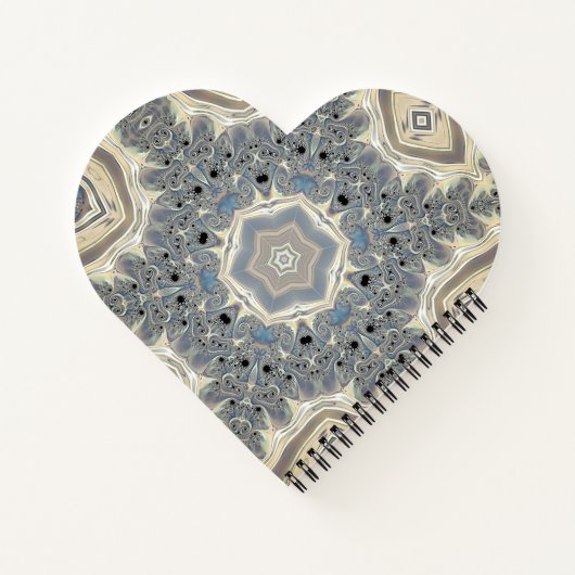 Der Traum eines Fraktals Notizblock (Rückseite)