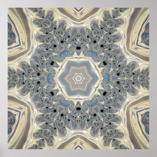 Der Traum eines Fraktals Poster