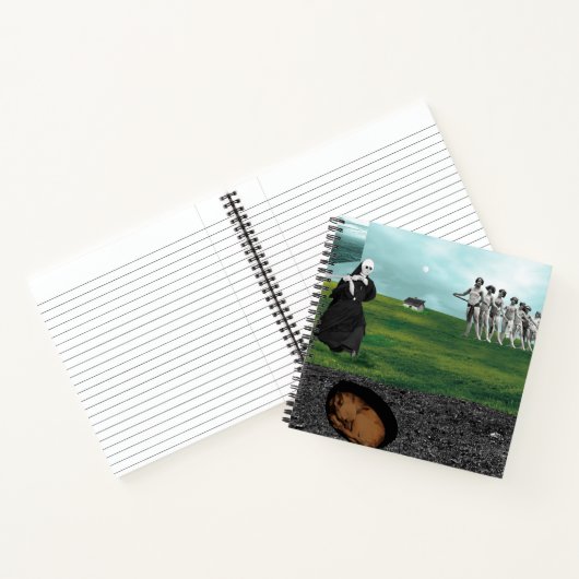 Der Traum eines Hundes Notizblock (Innenseite)