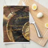 Der Traum eines Schweins Küchentuch (Viertel Falte)