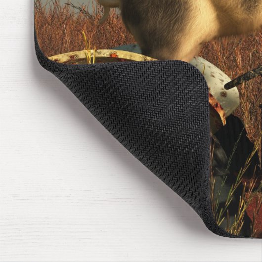 Der Traum eines Schweins Mousepad (Ecke)