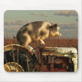 Der Traum eines Schweins Mousepad (Vorne)