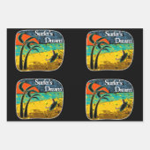 Der Traum eines Surfers Geschenkpapier Set (Vorderseite)