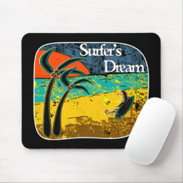Der Traum eines Surfers Mousepad
