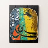 Der Traum eines Surfers Puzzle (Vertikal)