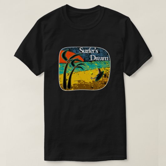 Der Traum eines Surfers T-Shirt (Design vorne)