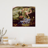 Der Traum Elijas, 1650-55 Poster (Küche)