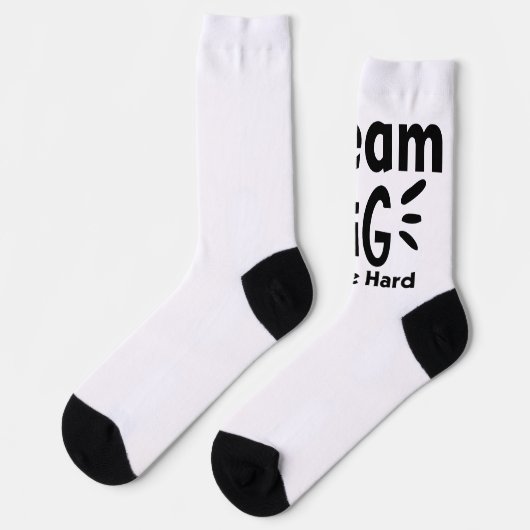 Der Traum groß, hart Socken (Linkes Detail)