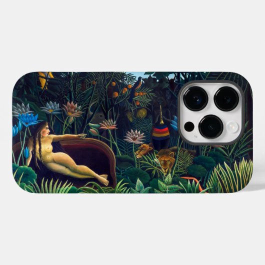 Der Traum | Henri Rousseau | Case-Mate iPhone Hülle (Rückseite (Horizontal))