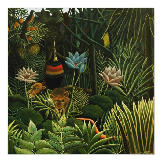 Der Traum, Henri Rousseau, eine schöne Kunst Poster (Vorderseite)