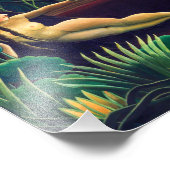 Der Traum | Henri Rousseau | Fotodruck (Ecke)