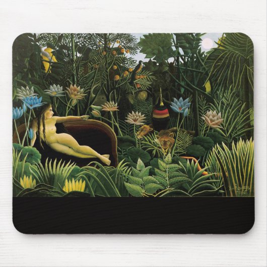 "Der Traum", Henri Rousseau Mousepad (Vorne)
