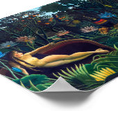 Der Traum | Henri Rousseau | Poster (Ecke)