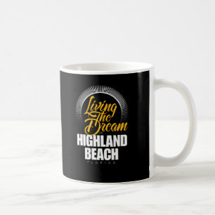 Der Traum im Hochland-Strand leben Kaffeetasse