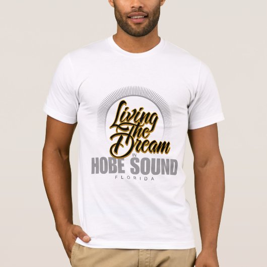 Der Traum in Hobe Ton leben T-Shirt (Vorderseite)