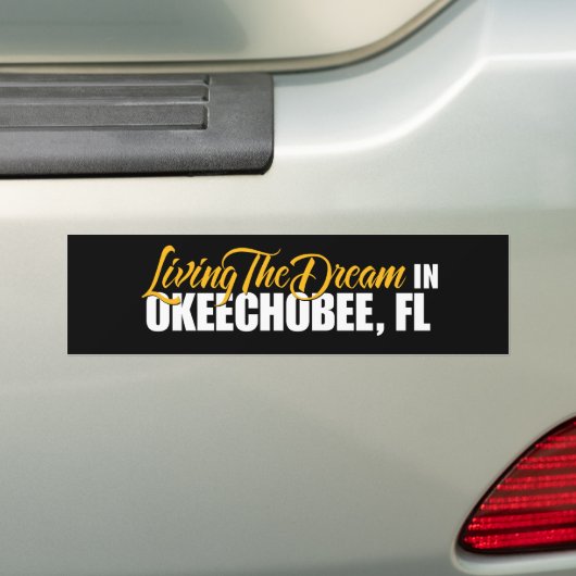 Der Traum in Okeechobee wohnen Autoaufkleber (Auf Auto)