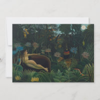 Der Traum (Le Reve Exotique) von Henri Rousseau
