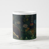 Der Traum (Le Reve Exotique) von Henri Rousseau Jumbo-Tasse (Vorderseite)