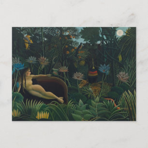 Der Traum (Le Reve Exotique) von Henri Rousseau Postkarte