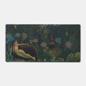 Der Traum (Le Reve Exotique) von Henri Rousseau Schreibtischunterlage (Vorderseite)