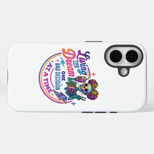 Der Traum lebt.. Case-Mate iPhone Hülle (Rückseite (Horizontal))