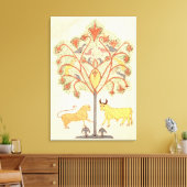 Der Traum Nebukadnezars von der "Bibel" Leinwanddruck (Insitu (Wohnzimmer))