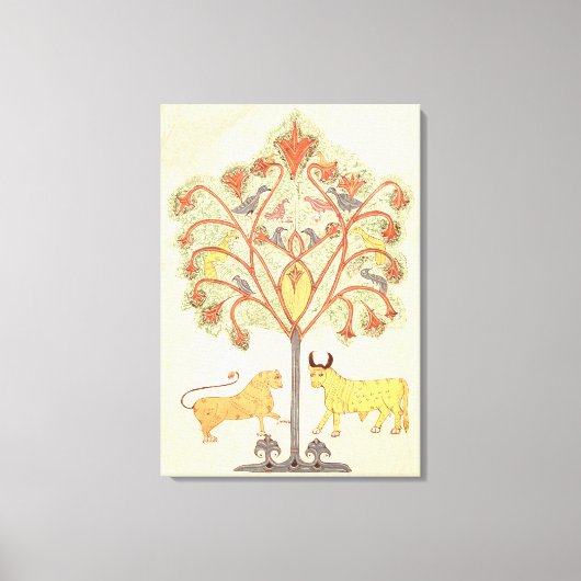 Der Traum Nebukadnezars von der "Bibel" Leinwanddruck (Vorderseite)