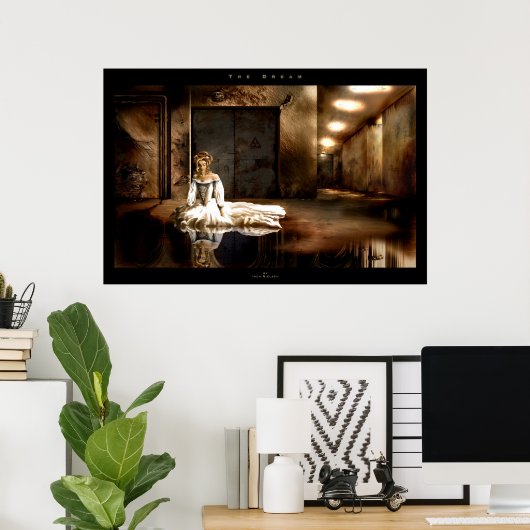 Der Traum Poster (Heimbüro)
