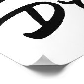 Der Traum Poster (Ecke)