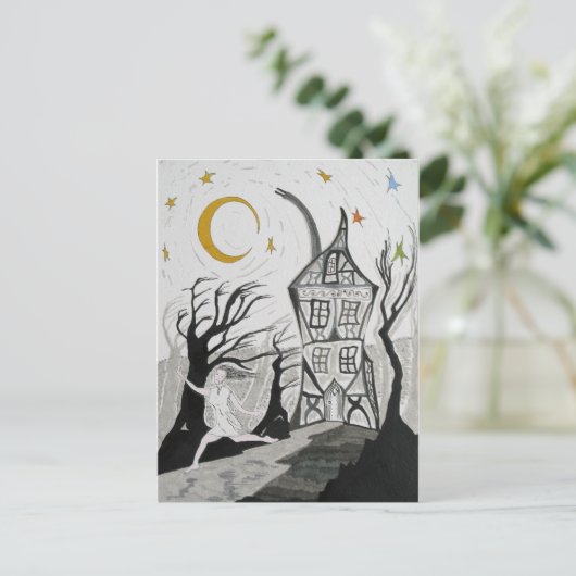 Der Traum Postkarte (Stehend Vorderseite)