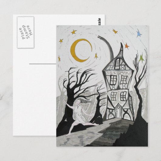 Der Traum Postkarte (Vorne/Hinten)