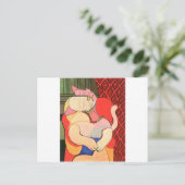 Der Traum Postkarte (Stehend Vorderseite)