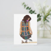 "Der Traum" Postkarte (Stehend Vorderseite)