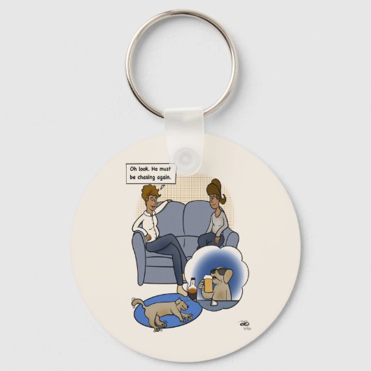 Der Traum-Schlüsselanhänger Schlüsselanhänger (Vorderseite)