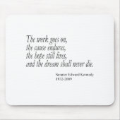 Der Traum soll die nie… Mousepad (Vorne)